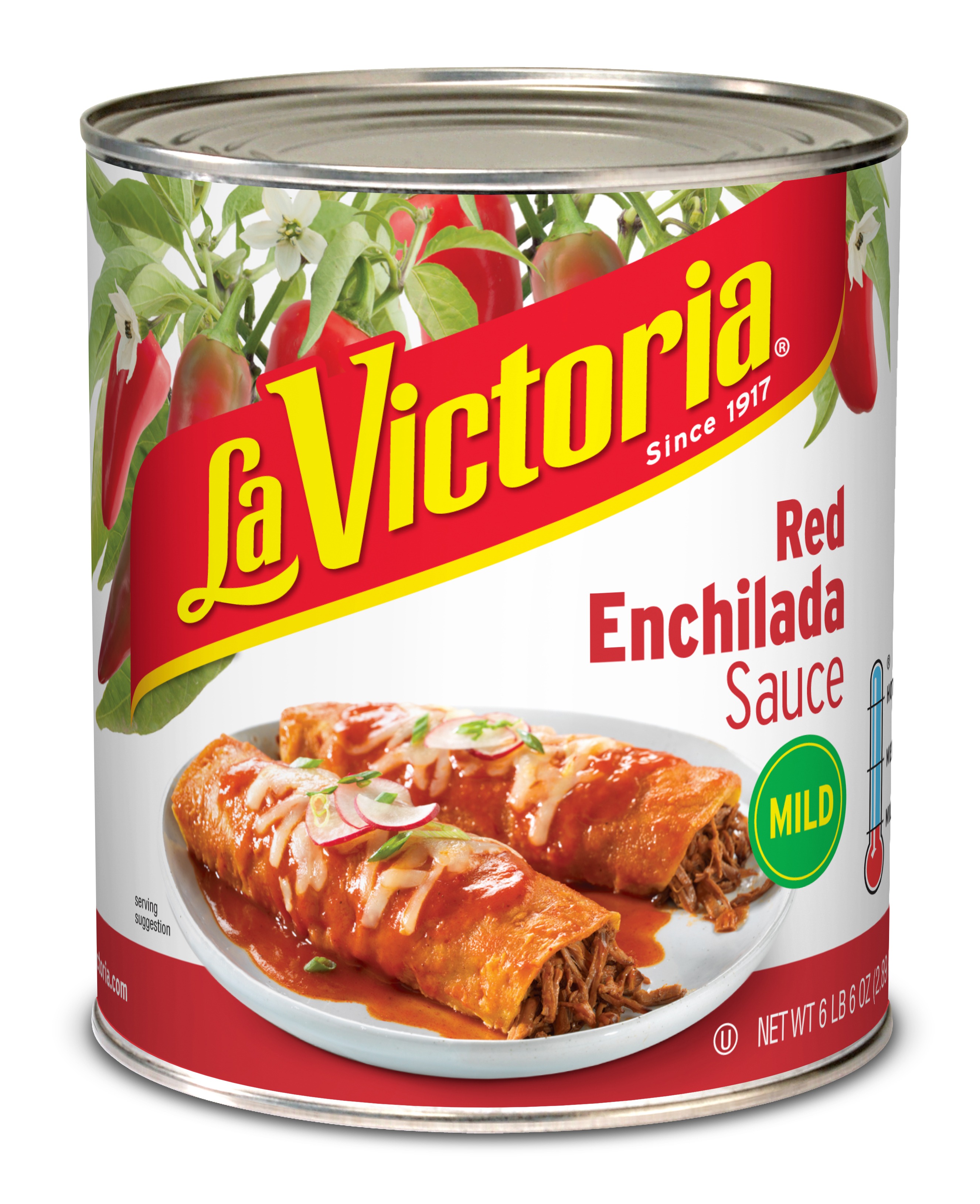LA VICTORIA® Red Traditional Enchilada Sauce - Mild, Item #07812, MegaMex  Foods